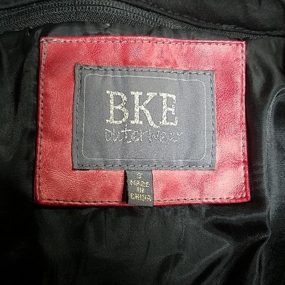 BKE Hooded Moto style jacket - Picture 6 of 7